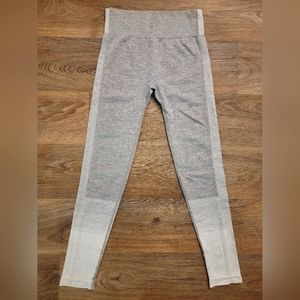 Grey/White Leggings